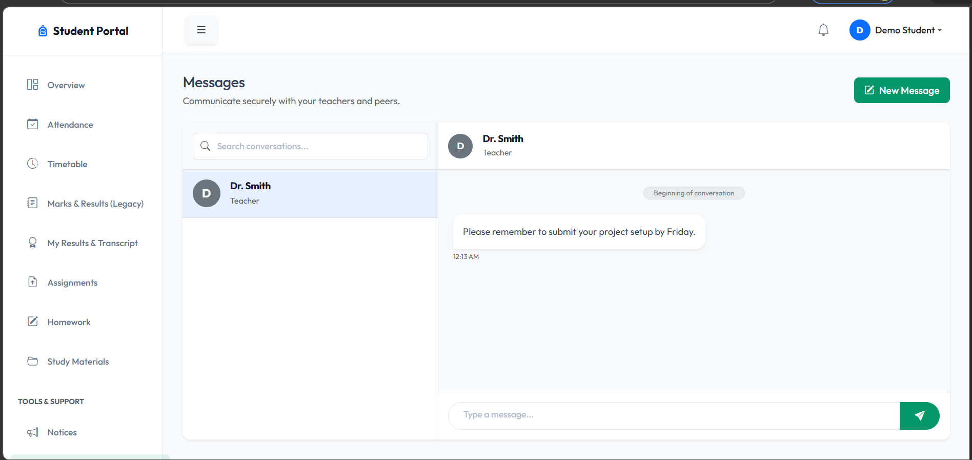 Online Chatting With Peers And Students